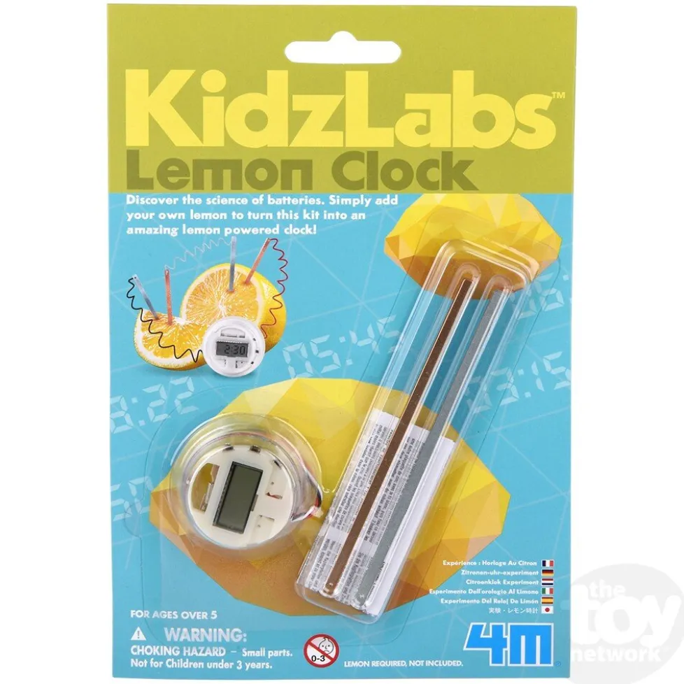 4M KidzLabs Lemon Clock