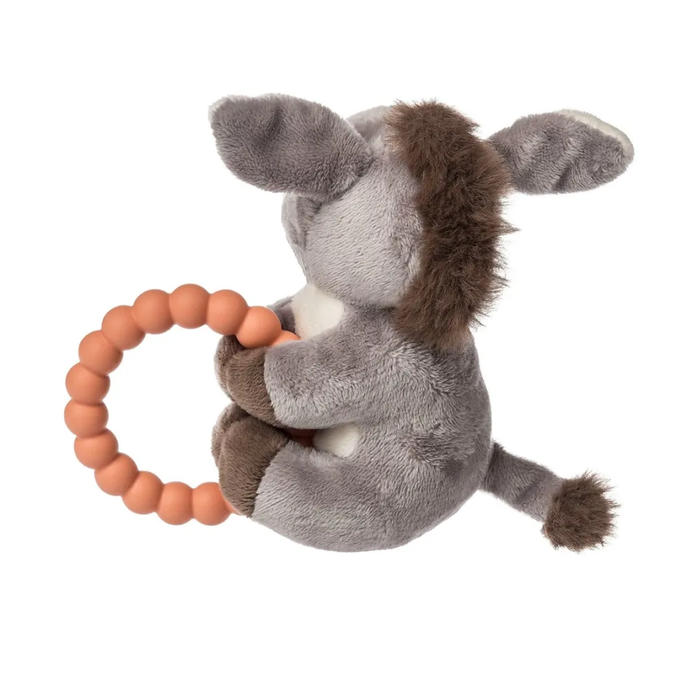 Mary Meyer® Teether Rattle: Dusty Donkey