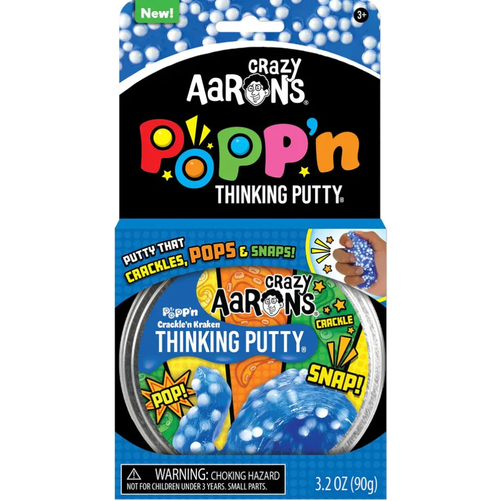 Crazy Aaron's® Thinking Putty® Popp'n - Crackle'n Kracken