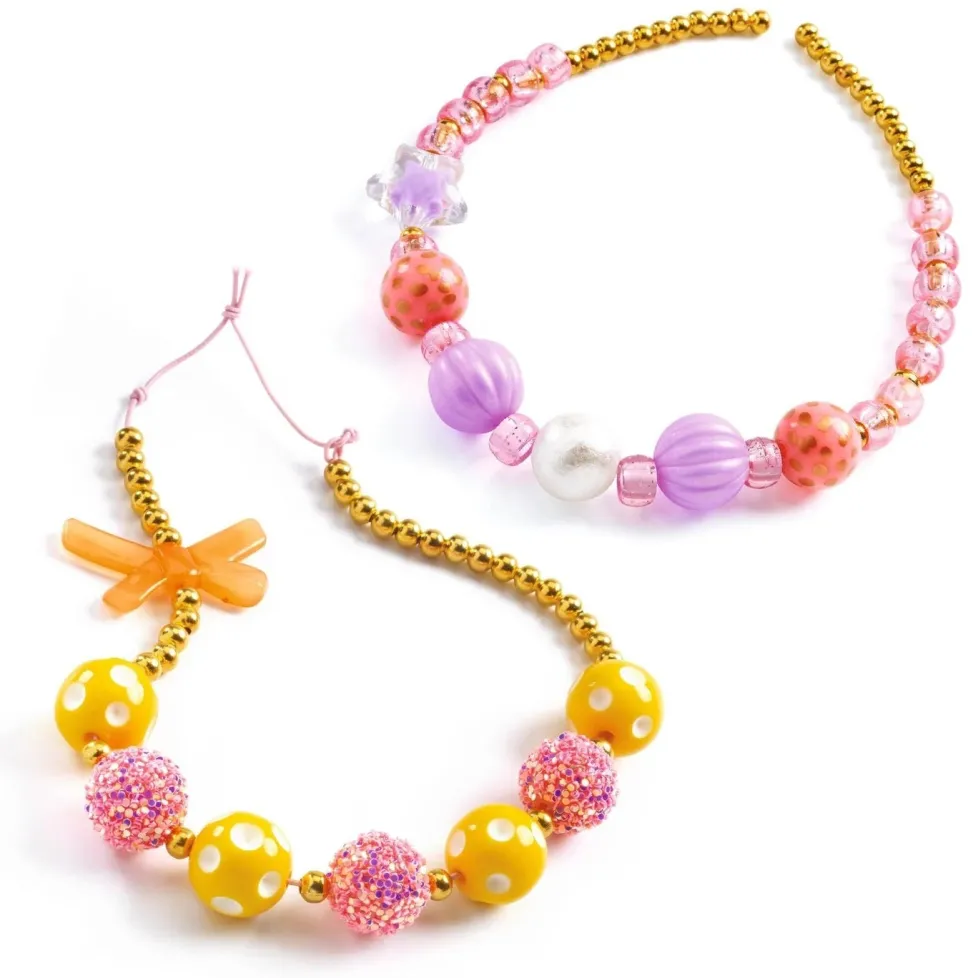 Djeco Bubble Beads - Gold