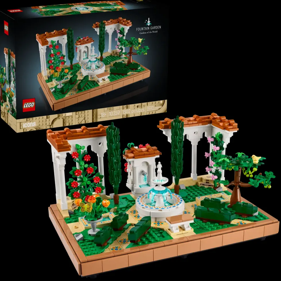 LEGO® Icons Fountain Garden 10359