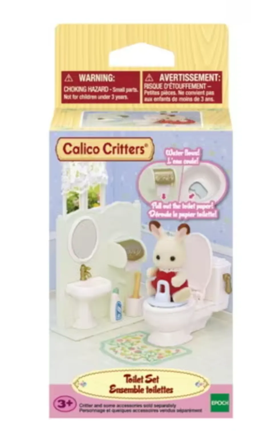 Calico Critters Toilet Set