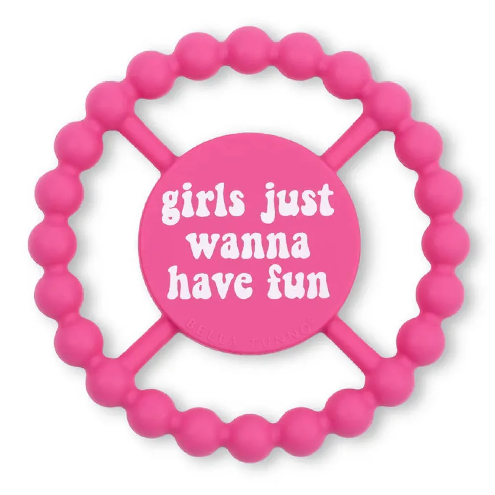 Bella Tunno Happy Teether: Girls Just Wanna Have Fun