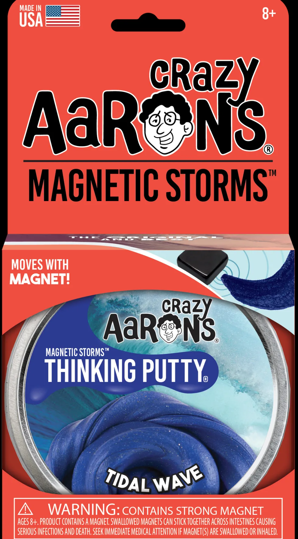 Crazy Aaron's® Thinking Putty® Magnetic Storms: Tidal Wave