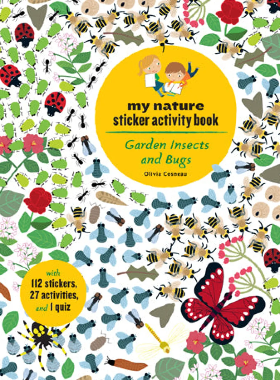 My Nature Sticker Activity Book: Garden Insects and Bugs