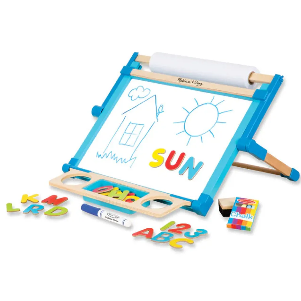 Melissa & Doug® Double-Sided Magnetic Tabletop Easel