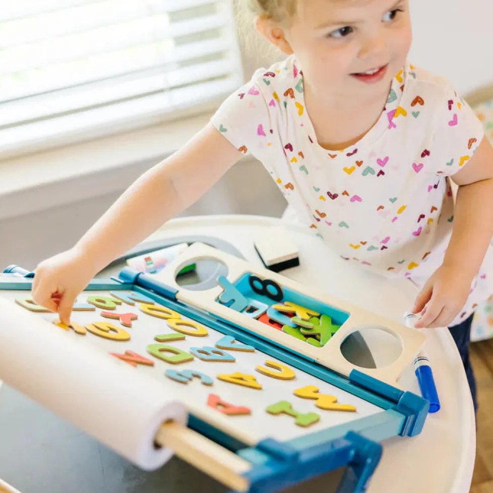 Melissa & Doug® Double-Sided Magnetic Tabletop Easel