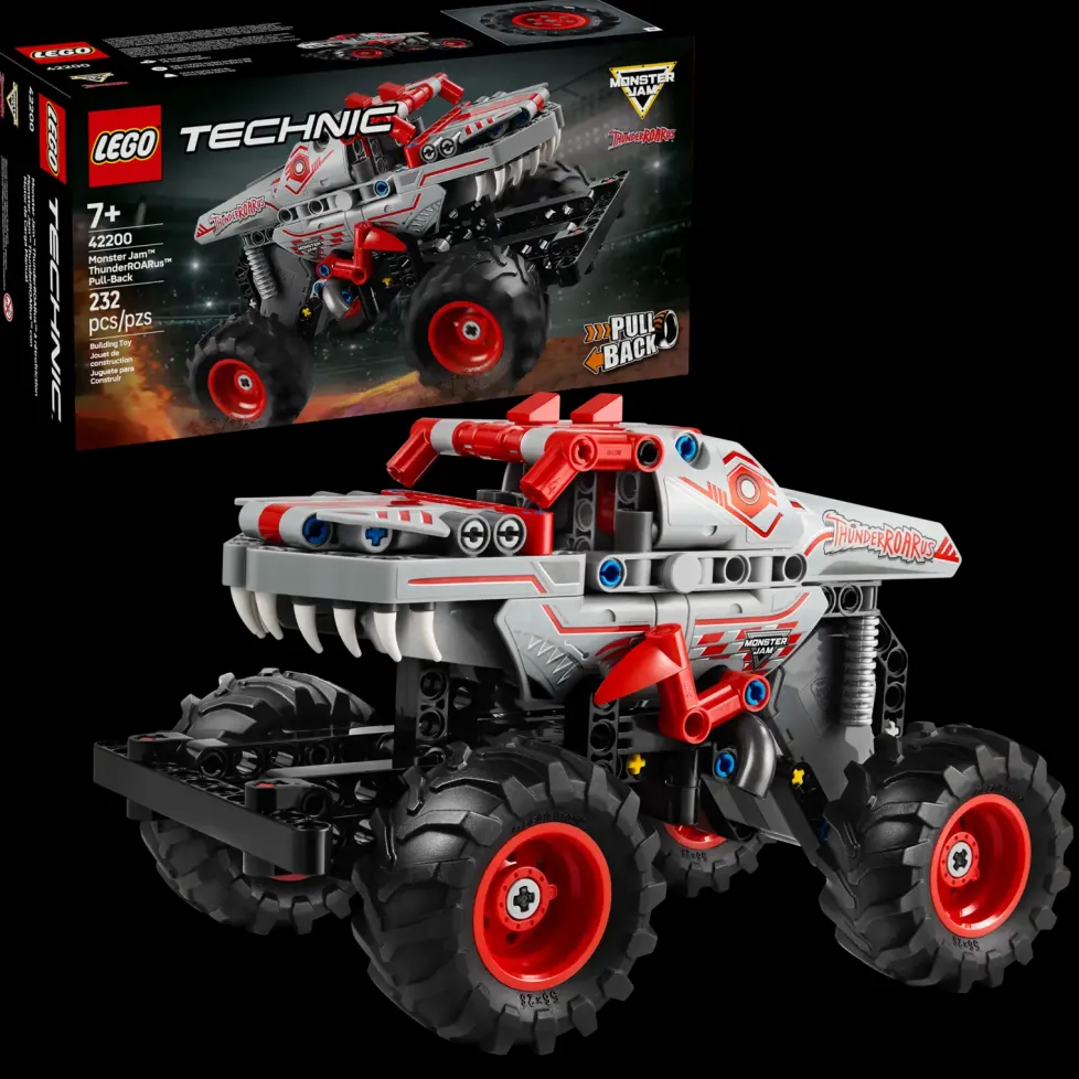 LEGO® Technic Monster Jam™ ThunderROARus™ Pull-Back 42200