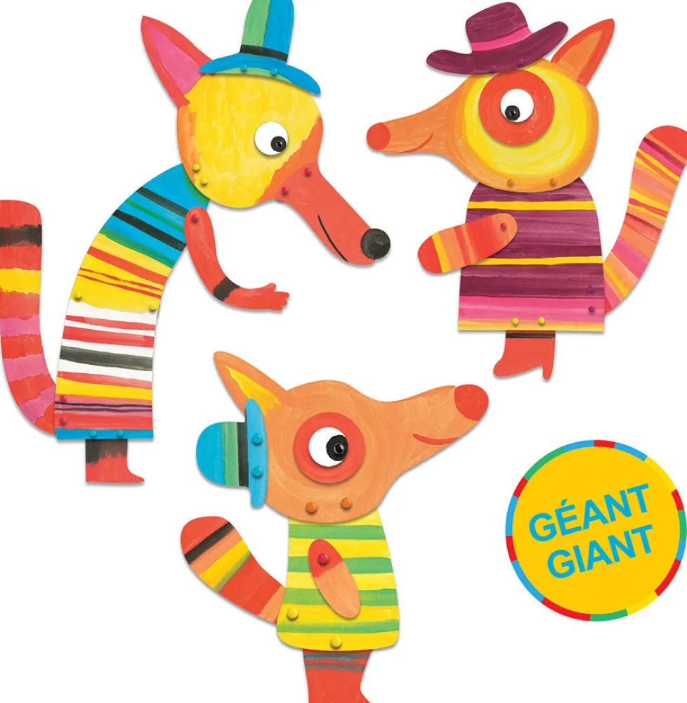 Djeco Paper The Fox Family Watercolor Paints