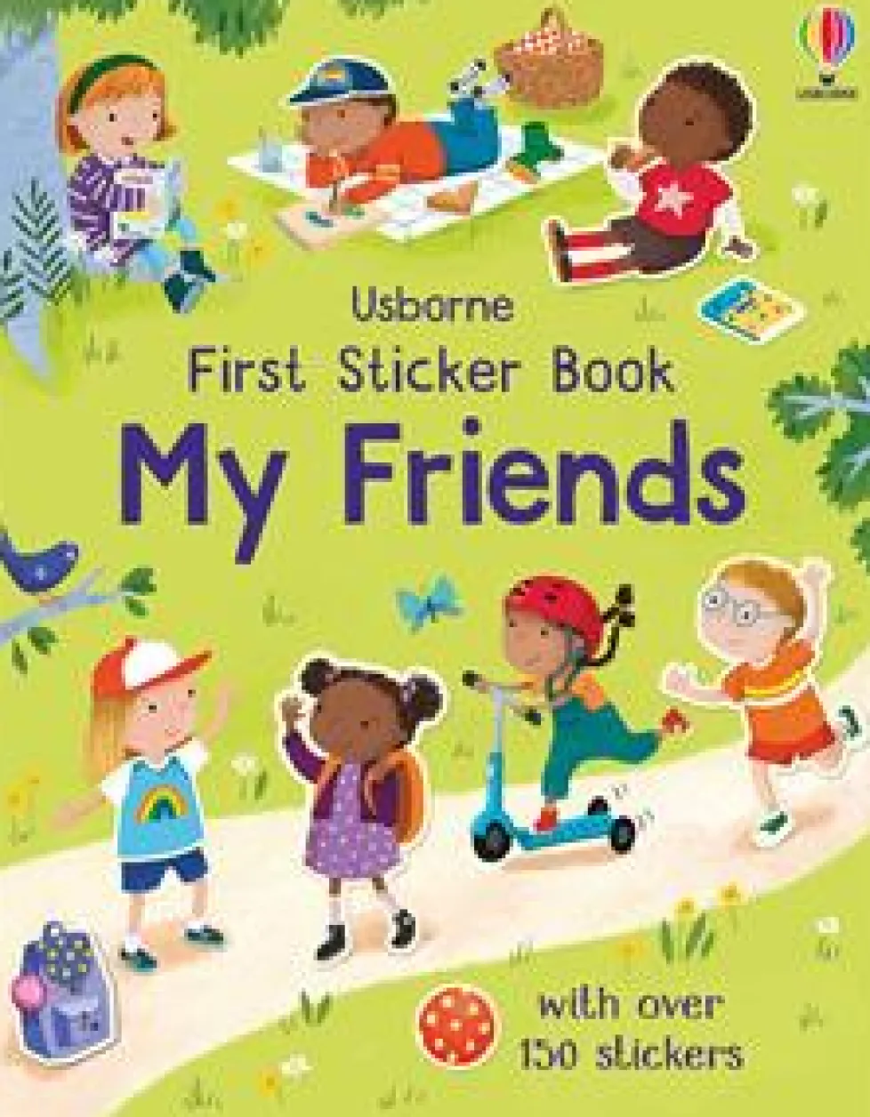 Usborne First Sticker Book My Friends