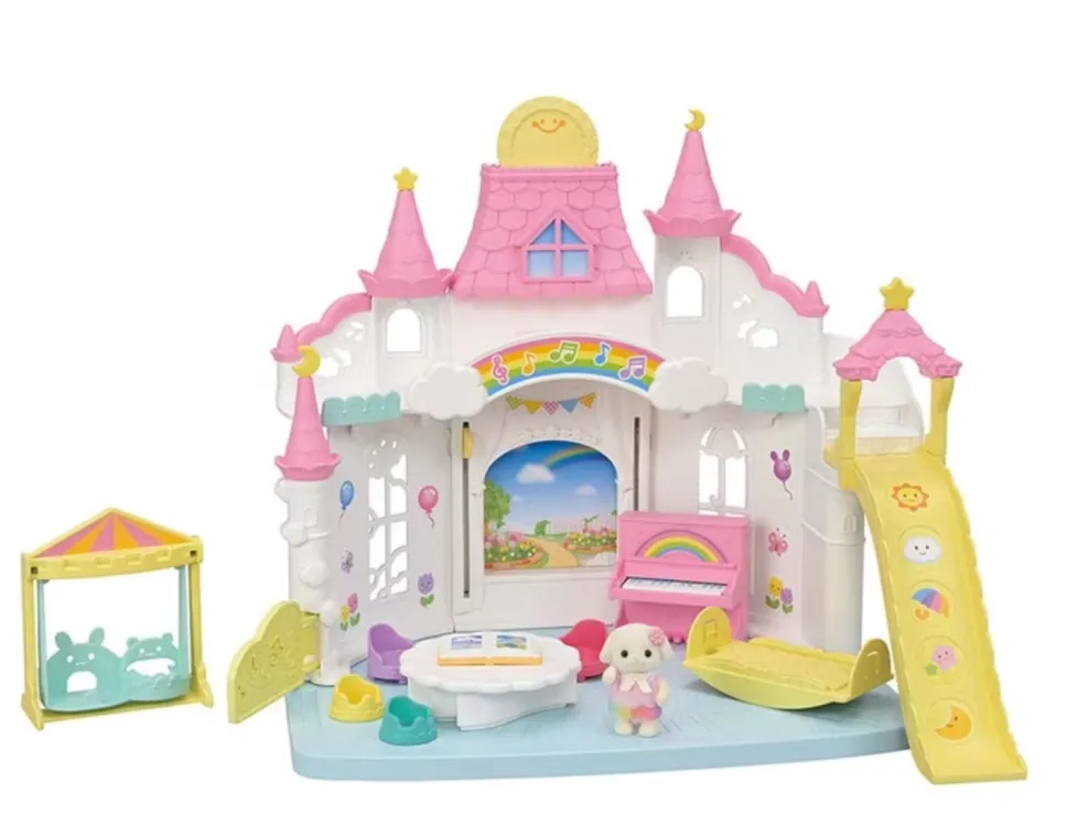 Calico Critters Sunny Castle Nursery Set