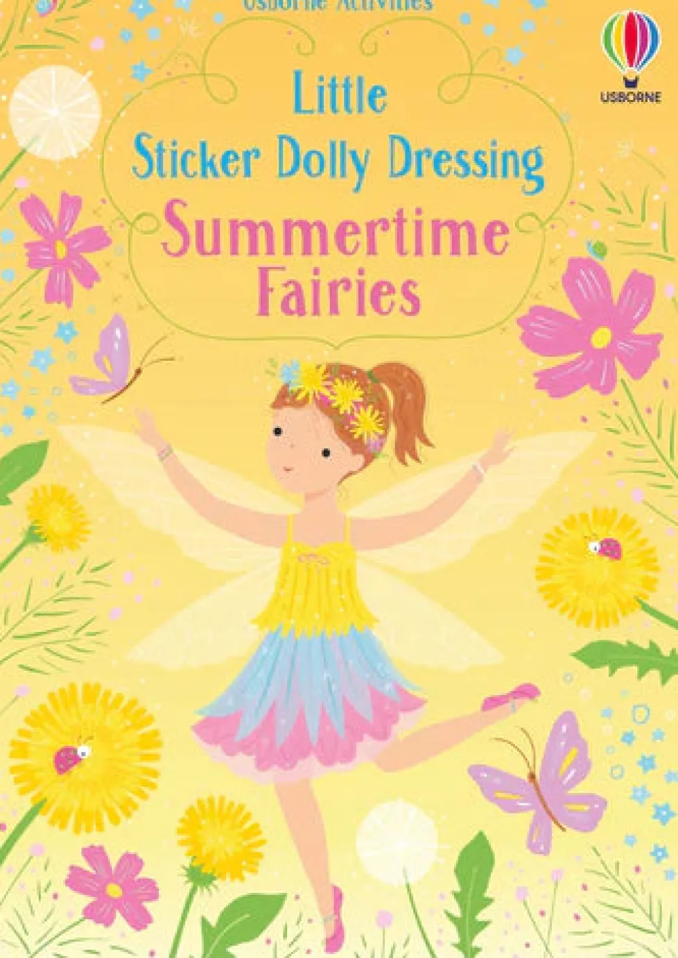 Usborne Little Sticker Dolly Dressing: Summertime Fairies