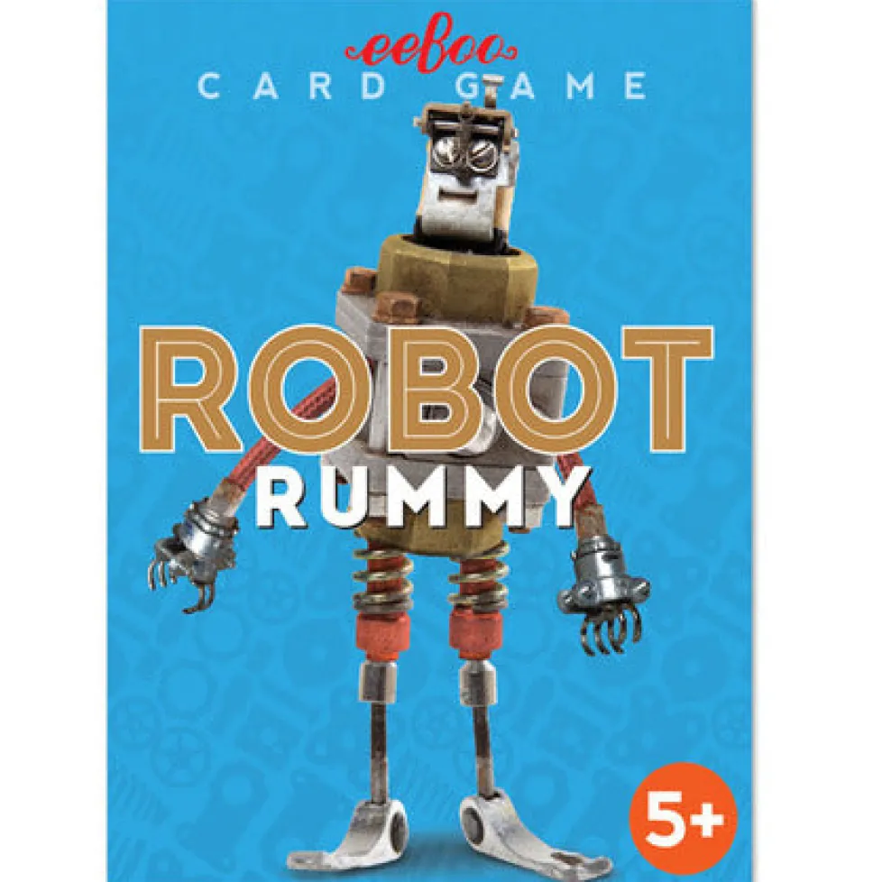 eeBoo Card Game Robot Rummy