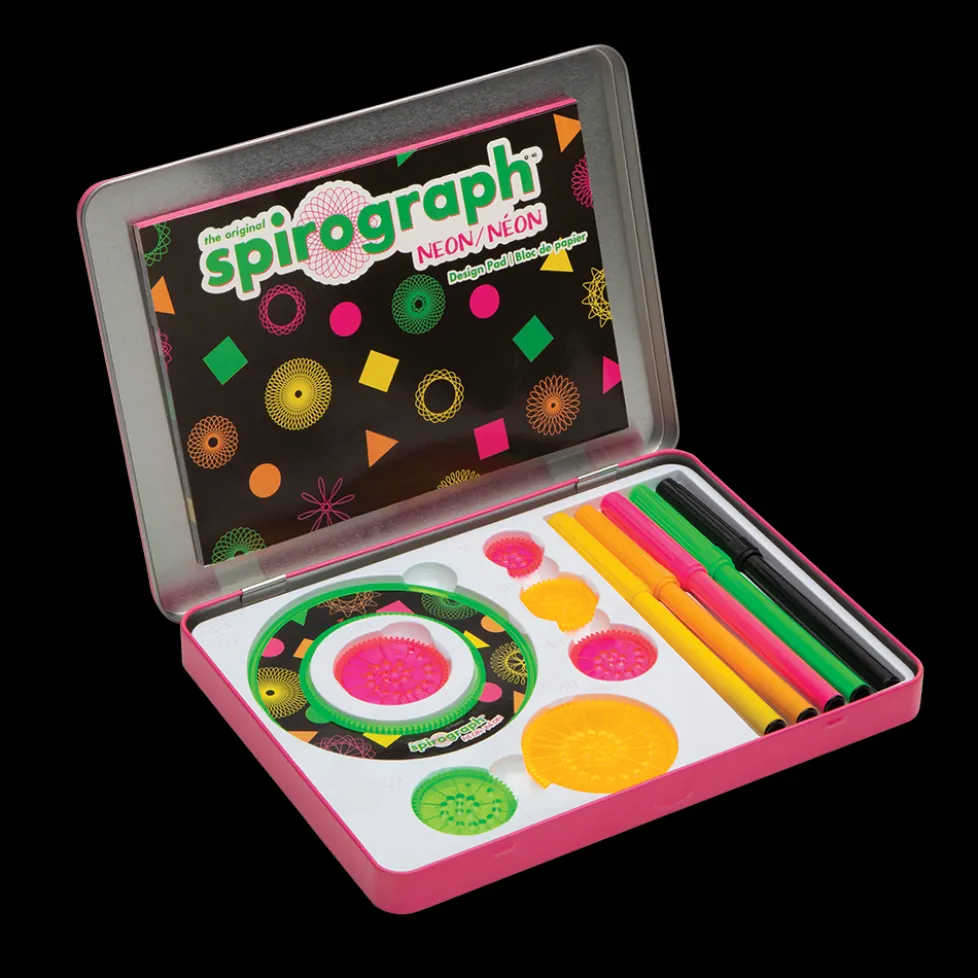 Spirograph Travel Tin Neon
