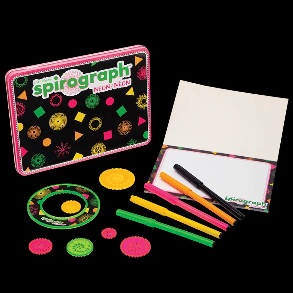 Spirograph Travel Tin Neon