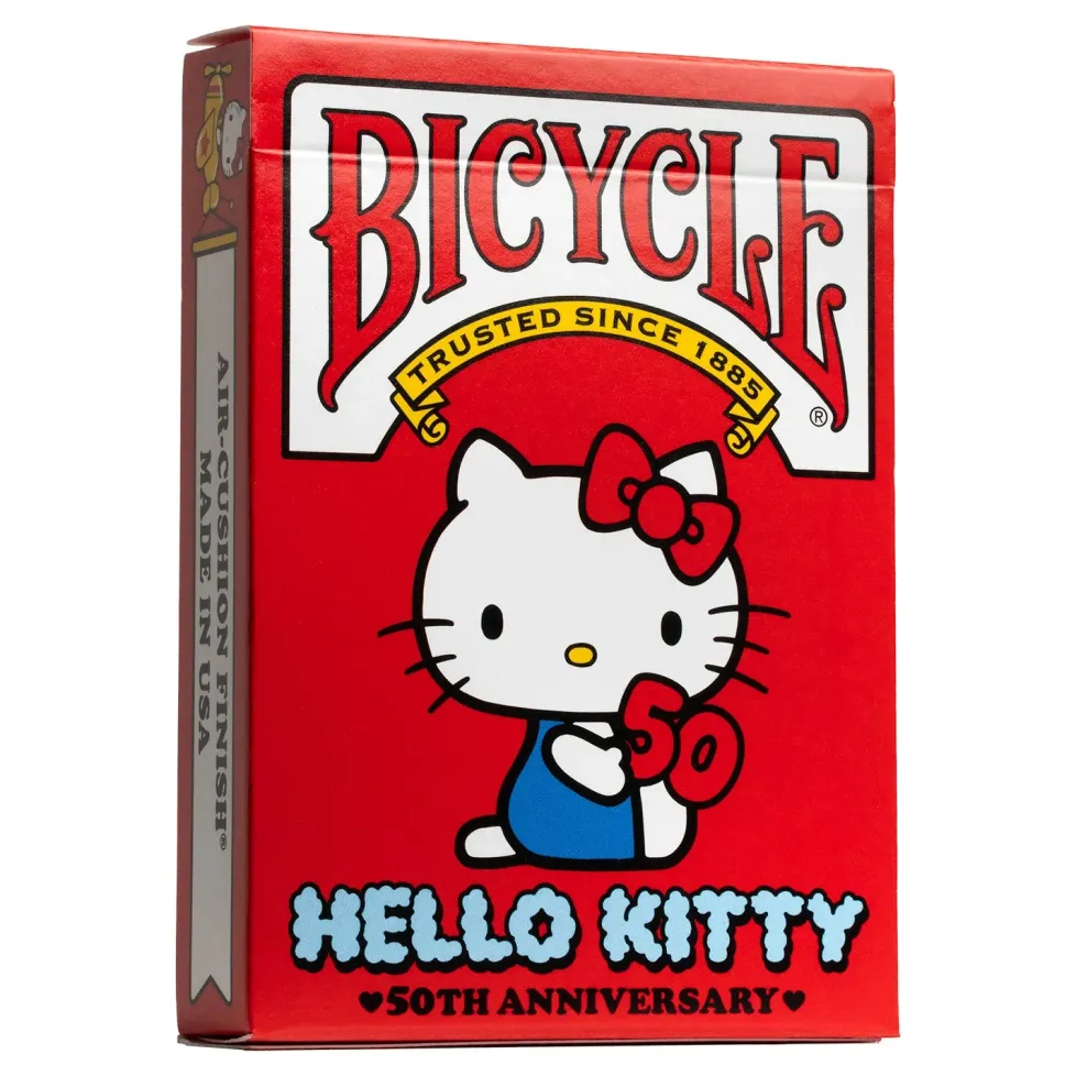 Bicycle Playing Cards: Hello Kitty - 50th Anniversary