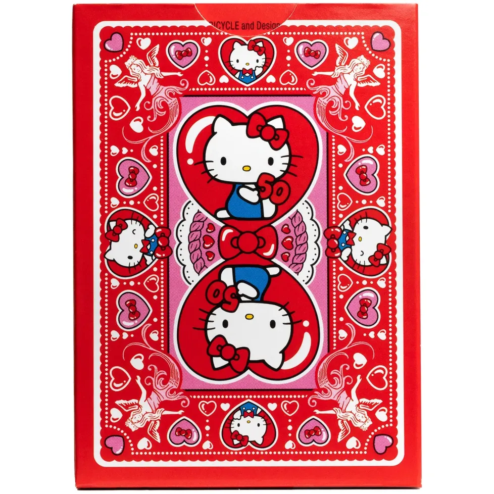 Bicycle Playing Cards: Hello Kitty - 50th Anniversary