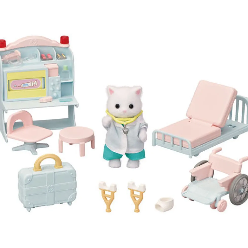 Calico Critters Village Doctor Starter Set