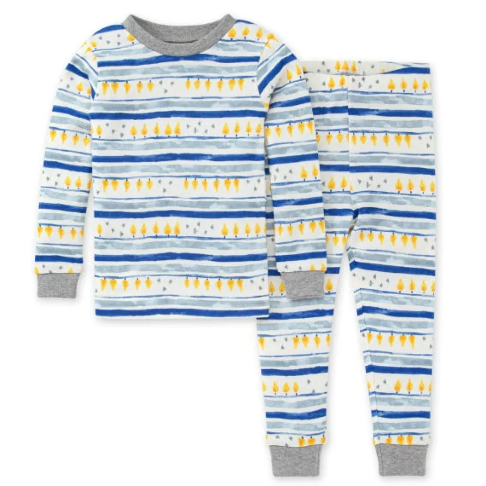Burt's Bees Organic Two-Piece Pajamas Night Lights