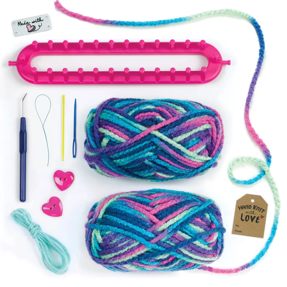 Creativity for Kids: Learn to Knit - Quick Knit Button Scarf