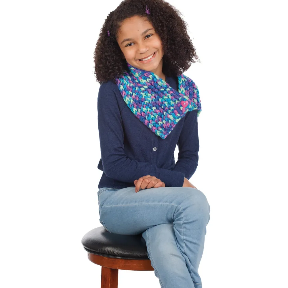 Creativity for Kids: Learn to Knit - Quick Knit Button Scarf
