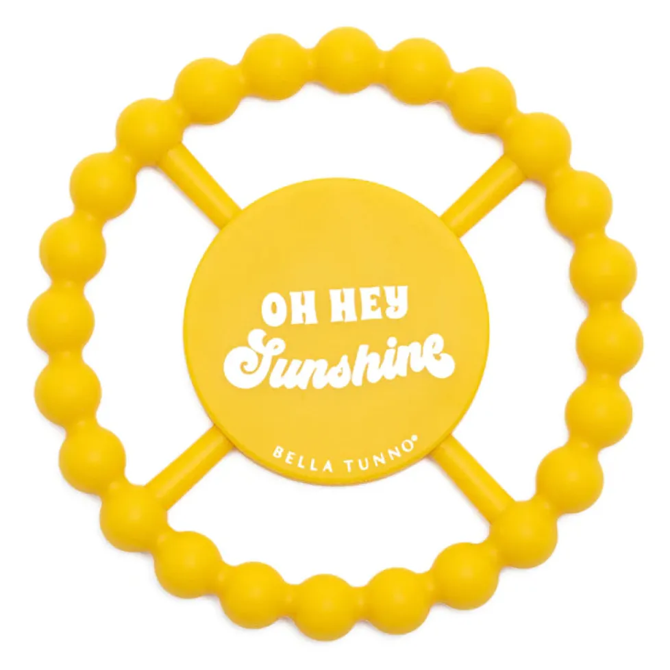 Bella Tunno Happy Teether: Oh Hey Sunshine