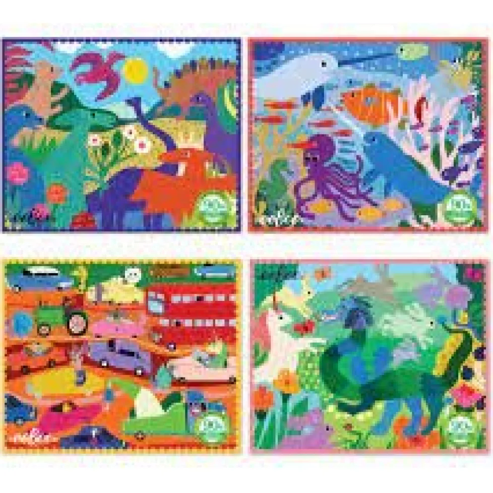 eeBoo Mini Puzzles Assortment #2