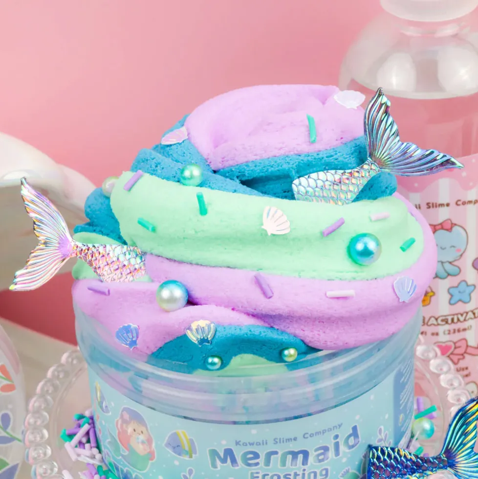 Kawaii Slime: Mermaid Frosting Butter Slime