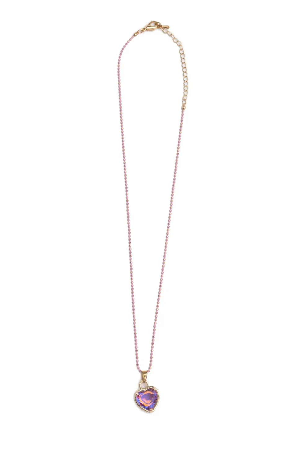 Great Pretenders Boutique Chic Lilac Love Necklace