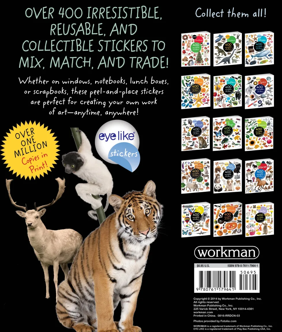 EyeLike Stickers: Wild Animals