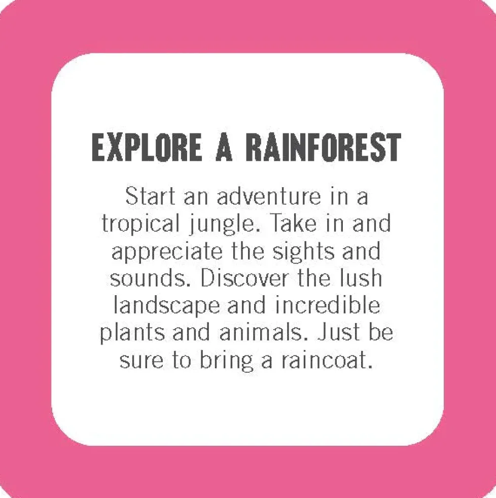 After Dinner Amusements: 50 Bucket List Adventures