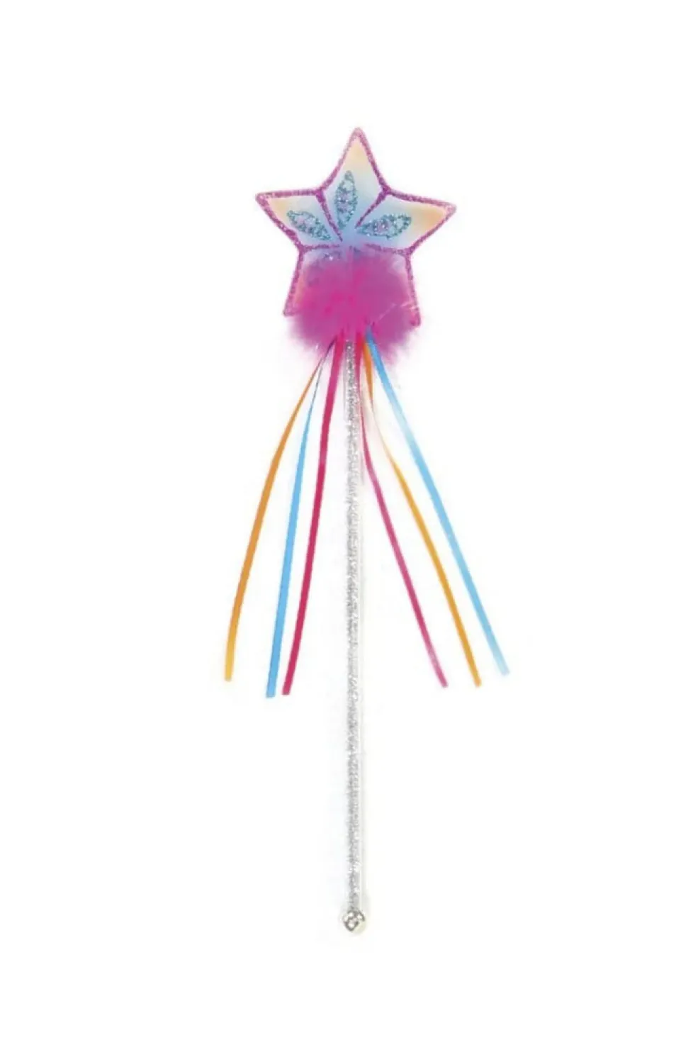 Great Pretenders Glitter Rainbow Wand Hot Pink