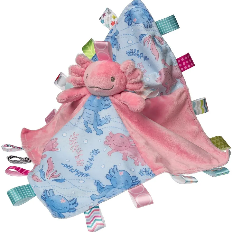 Mary Meyer Taggies® Character Blanket: Lizzy Axolotl 13"