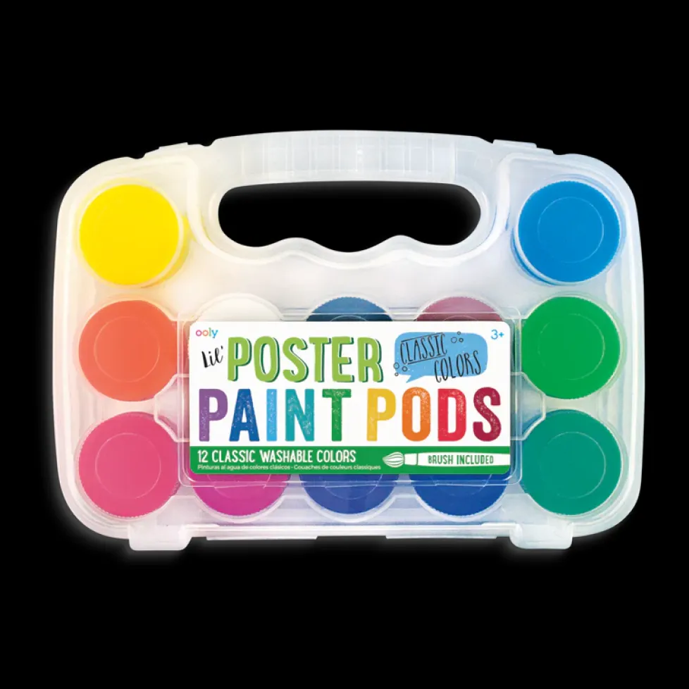 Ooly Lil' Poster Paint Pods