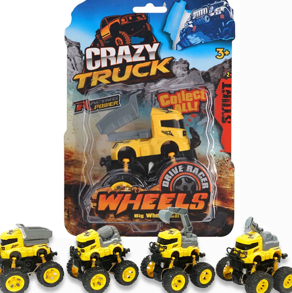 Thin Air Brands Friction Construction Trucks Assorted