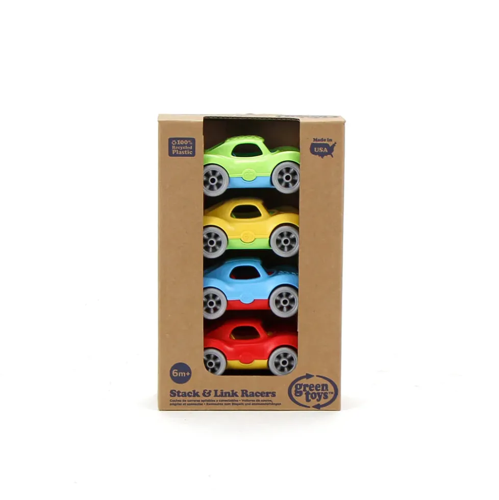 Green Toys Stack & Link Racers