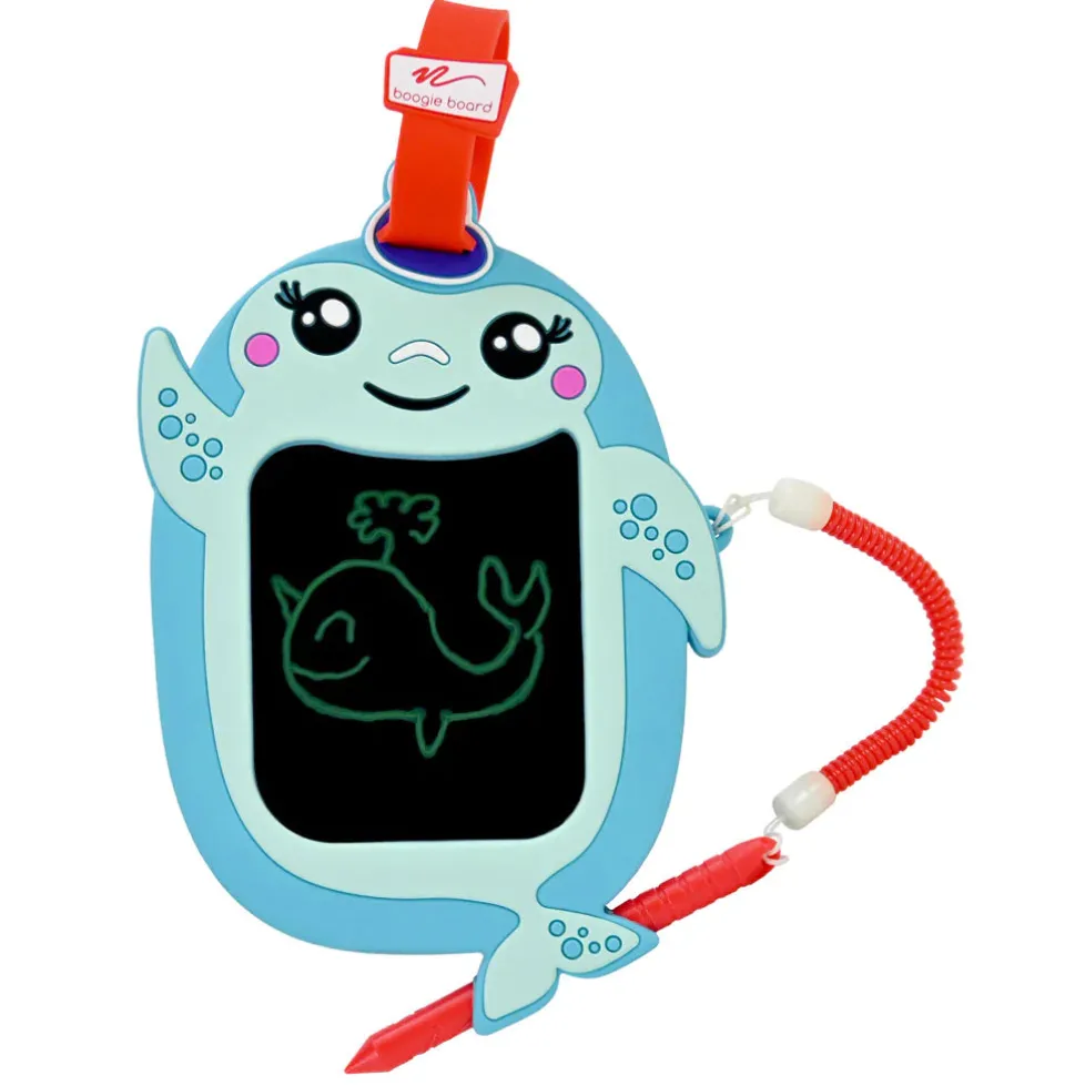 Boogie Board® Sketch Pals™ Doodle Board Backpack Clip - Noa the Narwhal