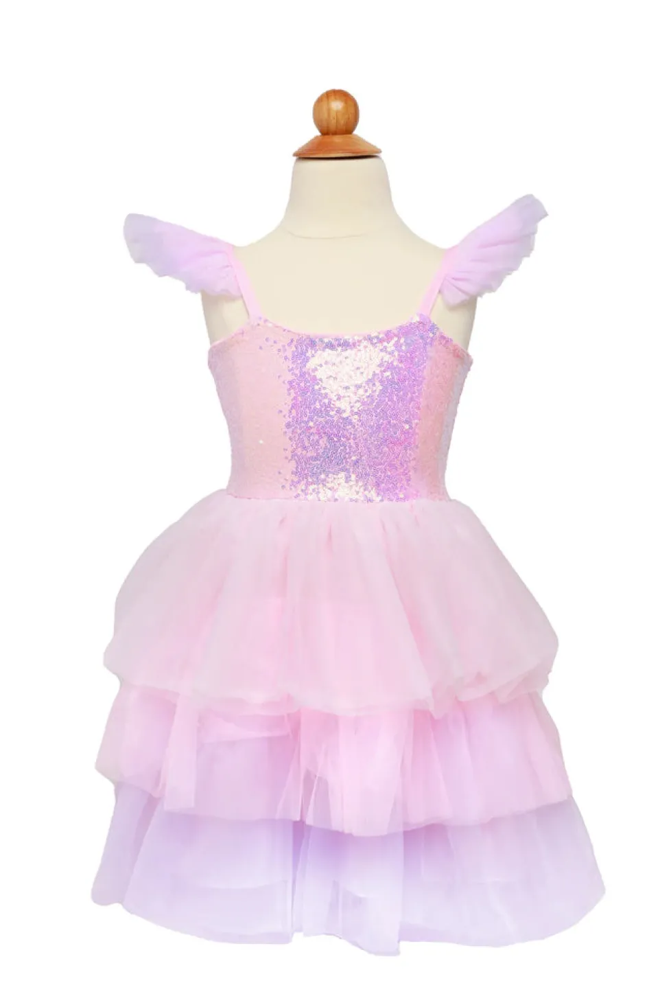 Great Pretenders Ombre Ruffle Dress 4-6
