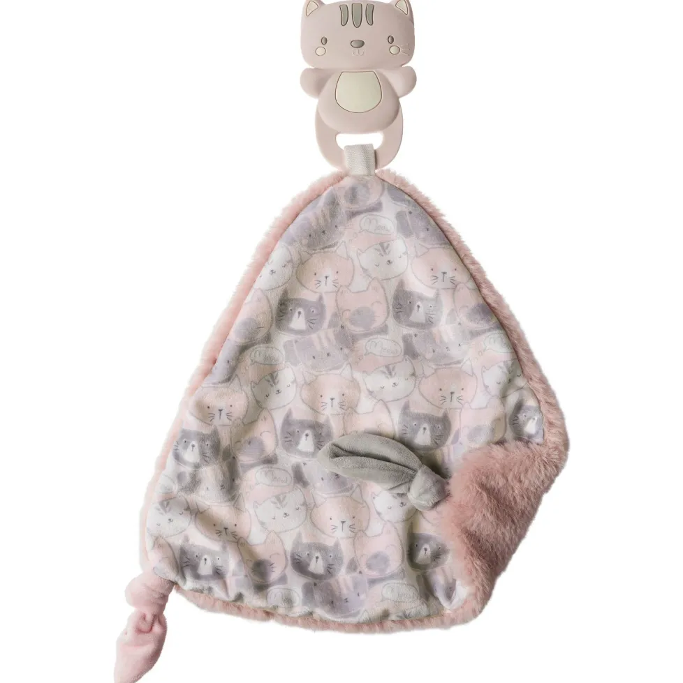 Mary Meyer® Chewy Crew Lovey Teether: Kitty