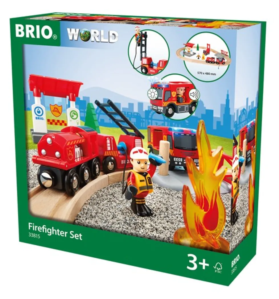 Brio Firefighter Set 33815