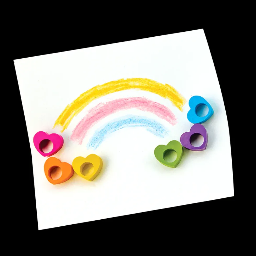 Ooly Heart Ring Crayons