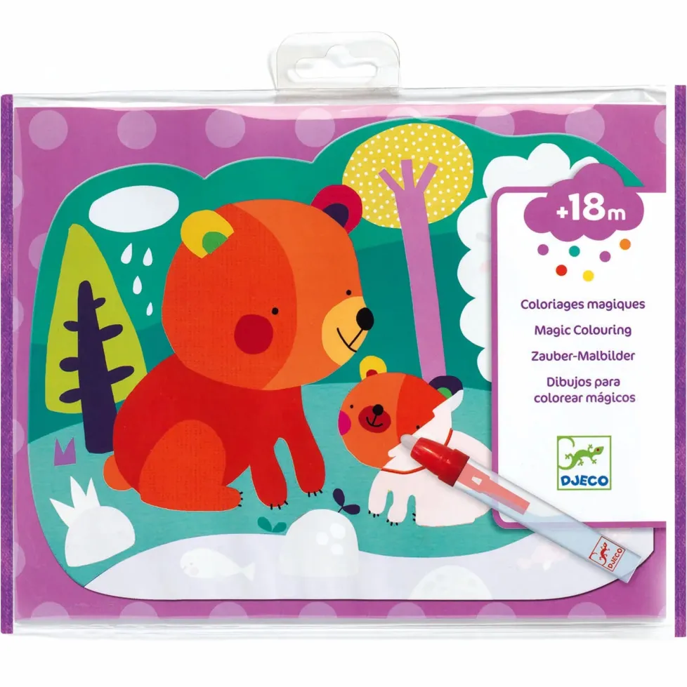 Djeco Paint with Water - Hidden Woods