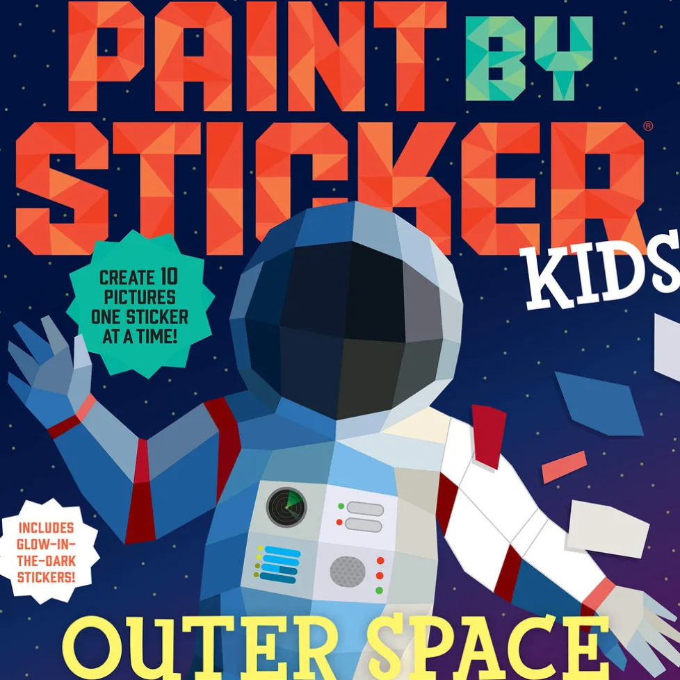 Paint By Sticker Kids: Outer Space