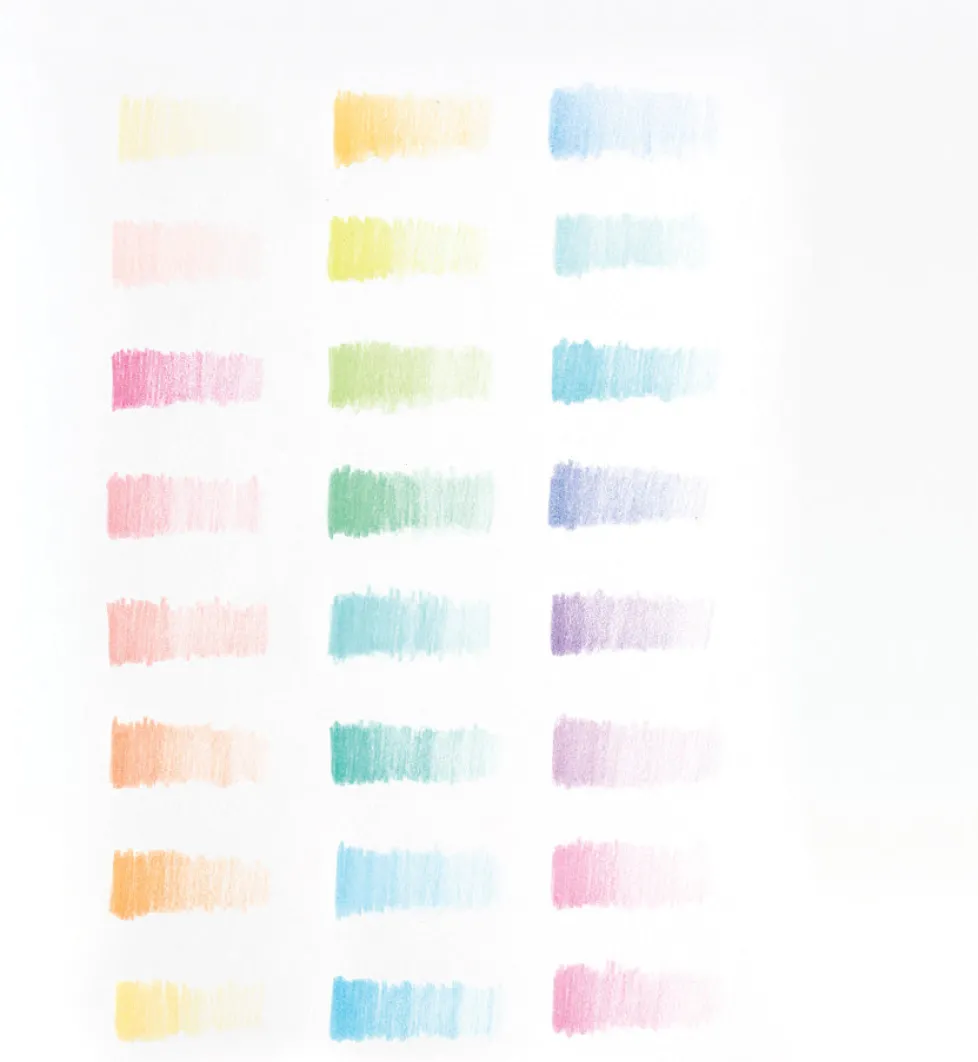 Ooly Pastel Hues Colored Pencils (set of 24)