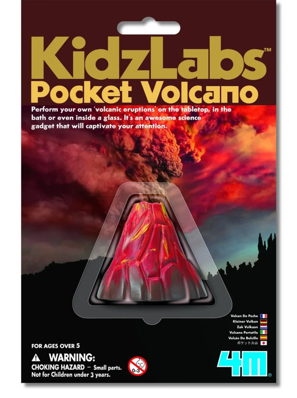 4M KidzLabs Pocket Volcano