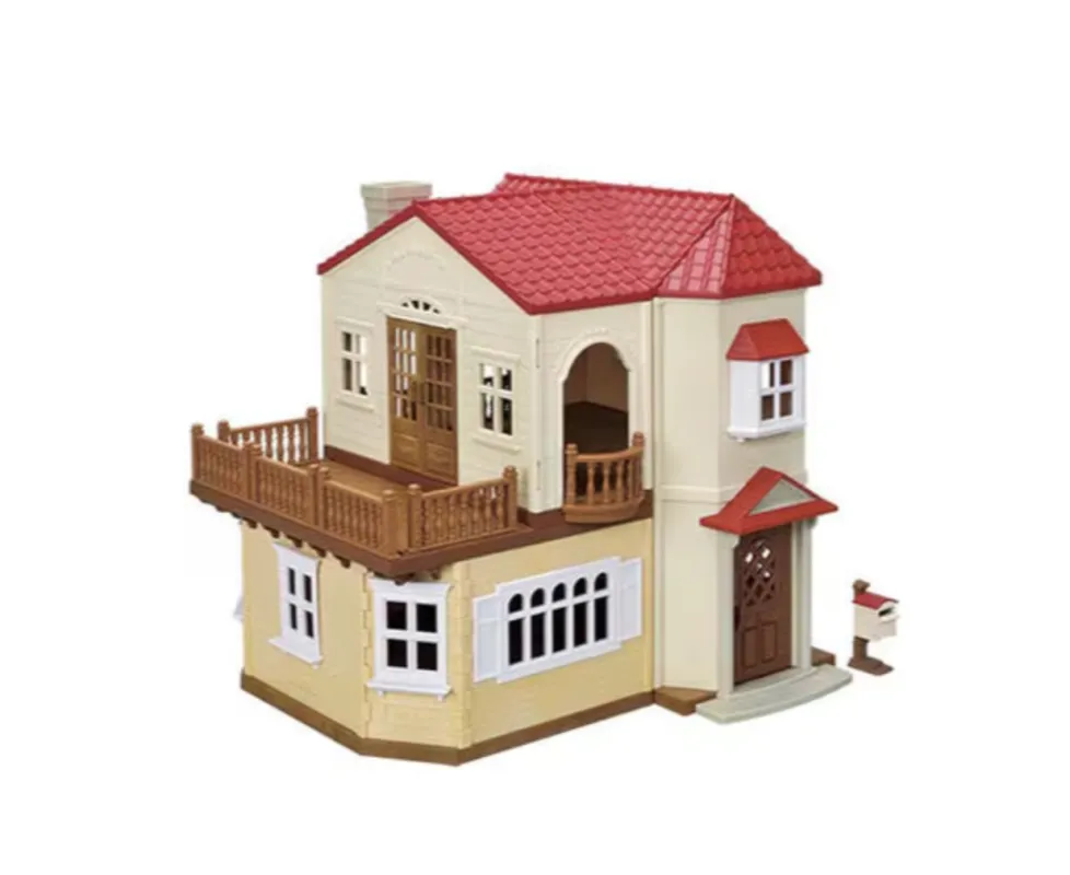 Calico Critters Red Roof Country Home Gift Set with Secret Attic Playroom