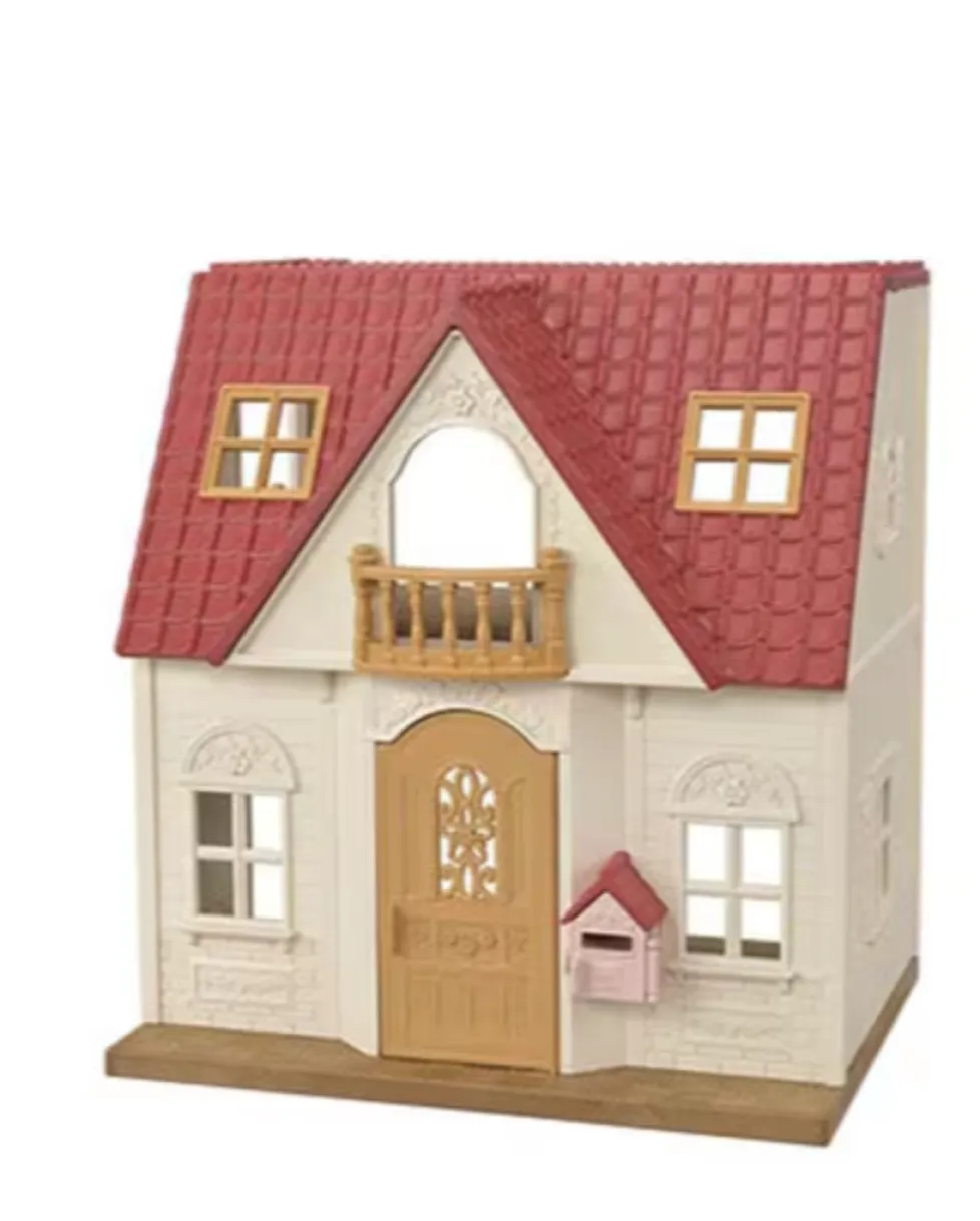 Calico Critters Red Roof Country Home Gift Set with Secret Attic Playroom