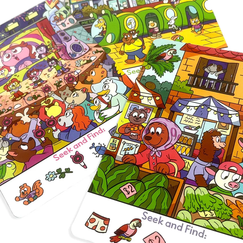 Ooly Seek and Find Activity Cards