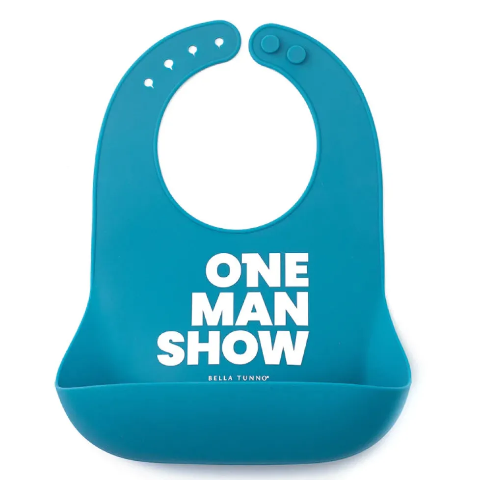 Bella Tunno Wonder Bib: One Man Show