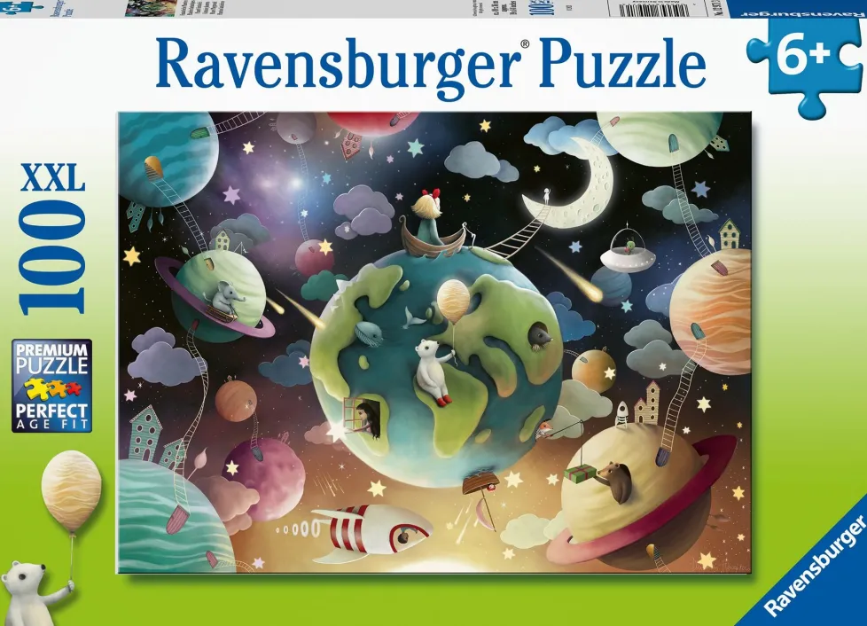 Ravensburger Puzzle 100 piece Planet Playground